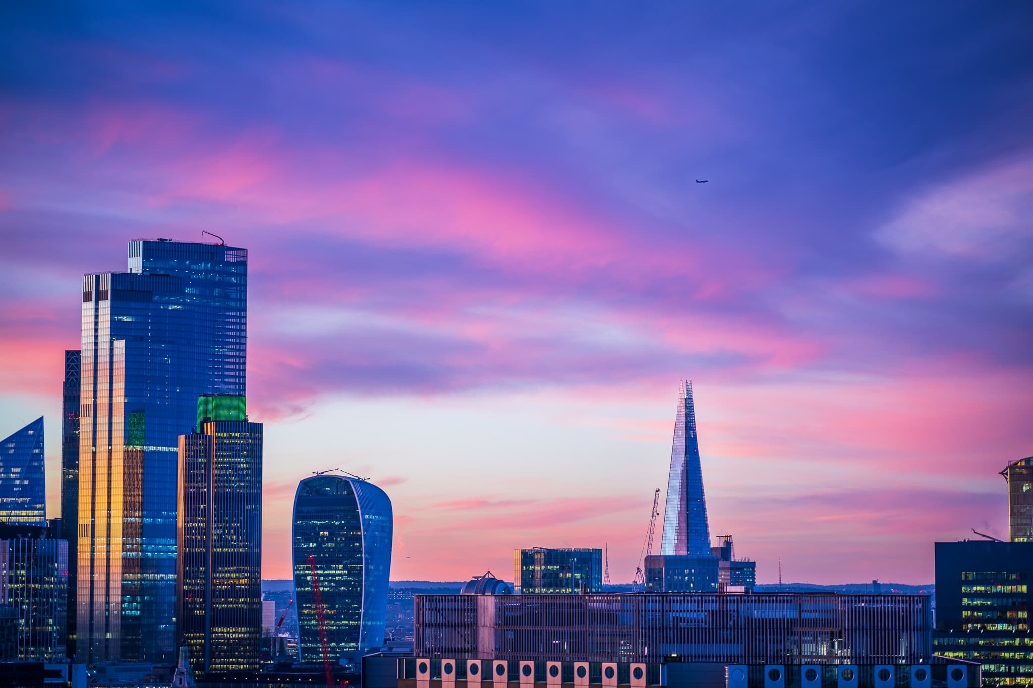 Did not travel far for this one: It’s the view from my Balcony in London!